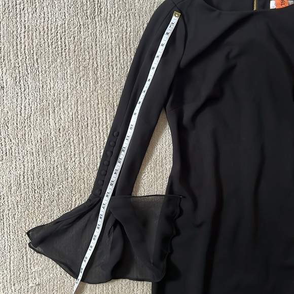 Calvin Klein Elegant Black Long-Sleeve Dress | Size 6-8 - Picture 11 of 11